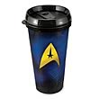 Star Trek Delta Shield Plastic Travel Mug